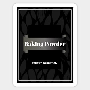 Pantry label - Baking Powder Sticker